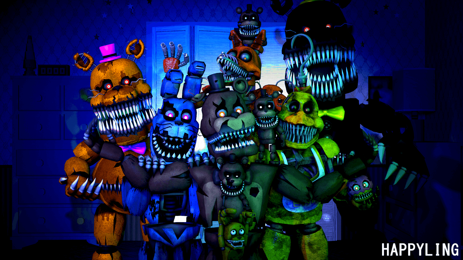 Five Nights at Freddy’s Franchise Pack [1,2,3,4] Edition PC FULL 2017
