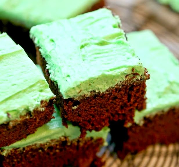 Yummmy Recipe Mint Chocolate Guinness Brownies