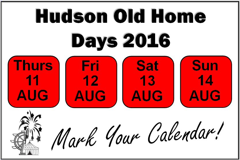 Hudson NH Old Home Days: 2016 Hudson Old Home Dates