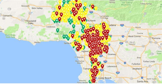 LA Schools where students, teachers report being less safe