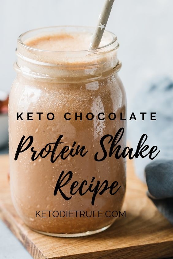 Chocolate Keto Protein Shake Recipe