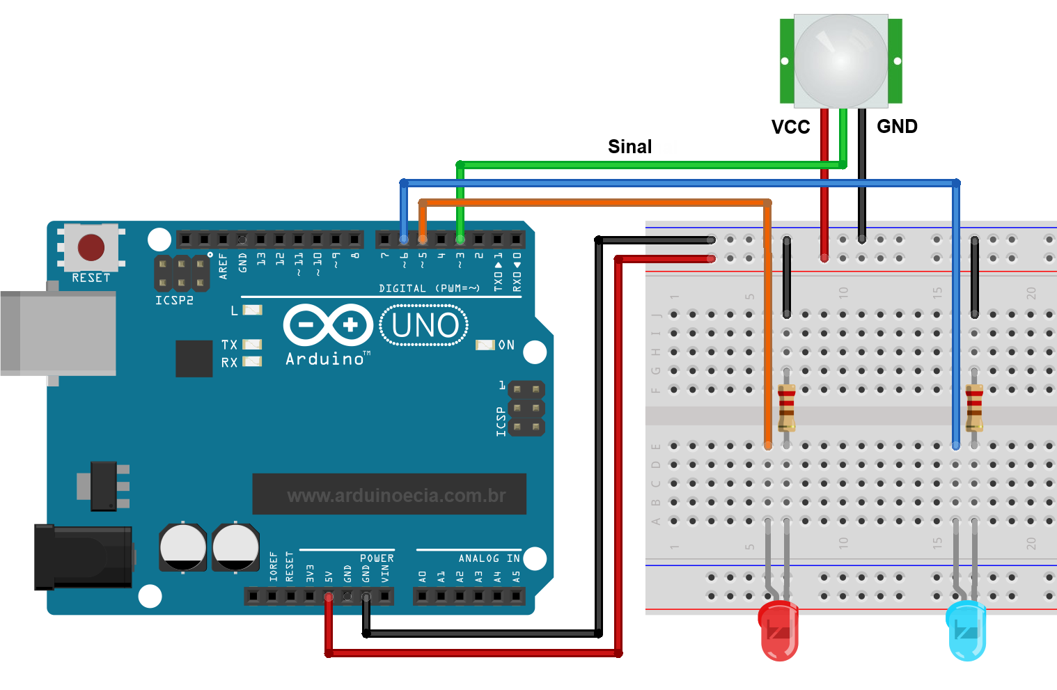 Medidor de luz Arduino Azuer Tecnología