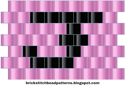 Free Brick Stitch Alphabet 1 Bead Pattern J Download