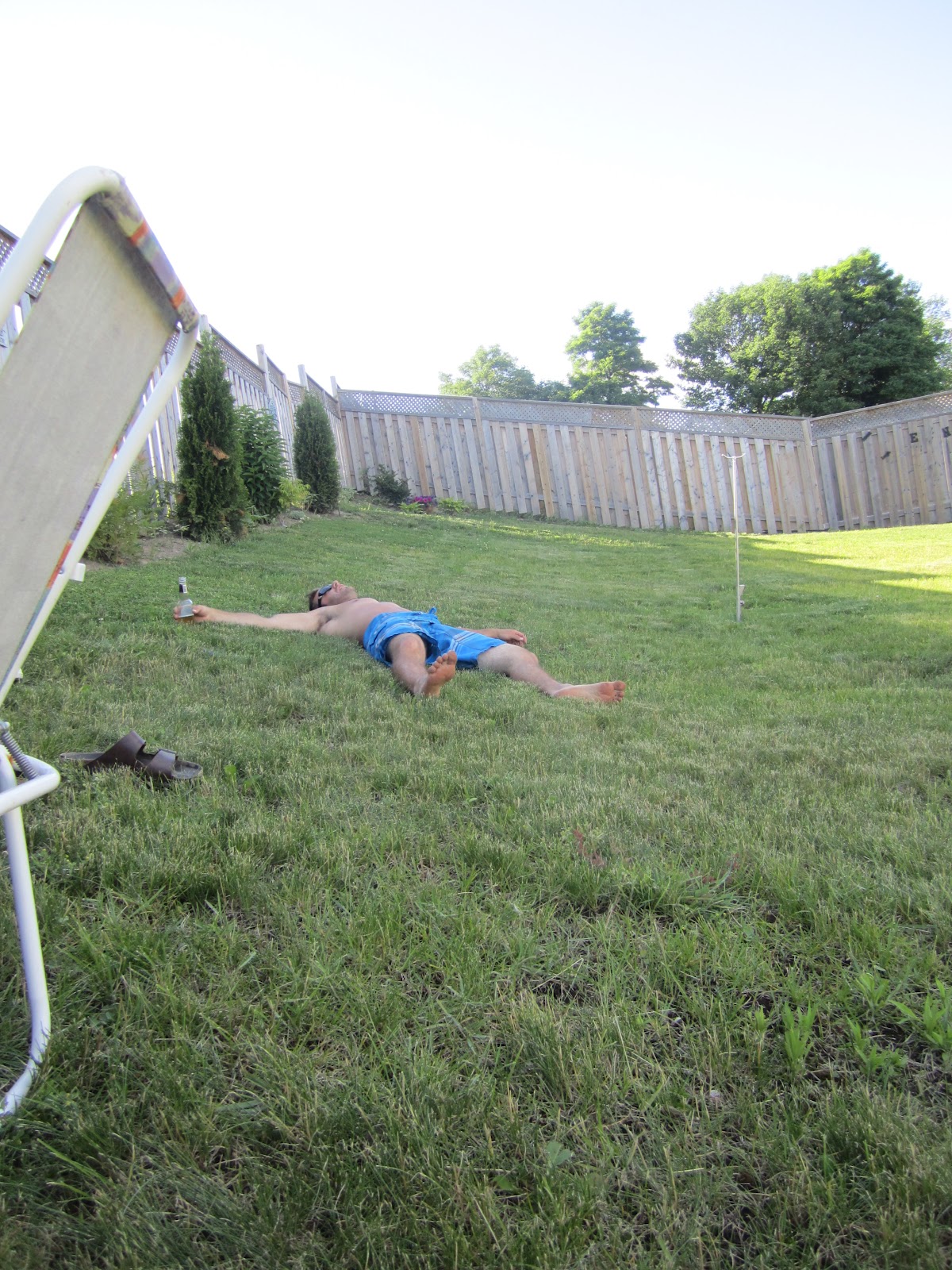 Only in Peterborough 1st Annual Newfie Horseshoes Tournament