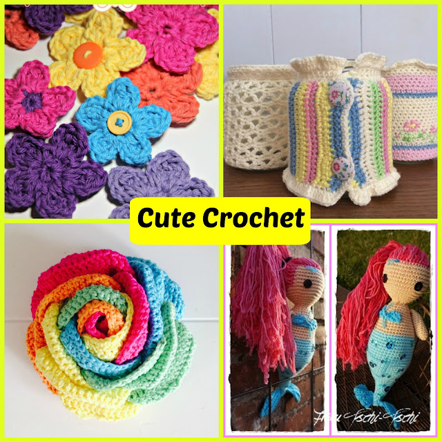 Crochet Flower Pattern from The Philosophers Wife , Jackets for Jars ...
