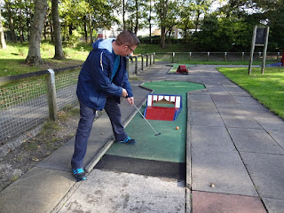 Mini Golf course at Hesketh Park in Southport