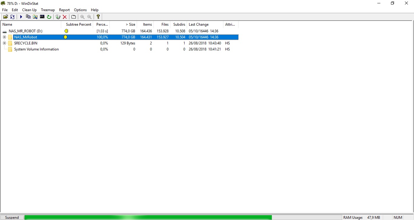 WinDirStat Windows Directory Statistics