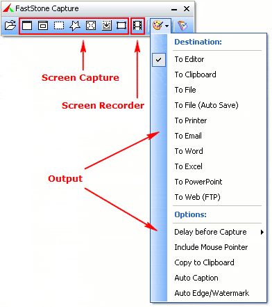 برنامج register - شرح استخدام برنامج فاست ستون FastStone Capture لتصوير الشاشة Capture