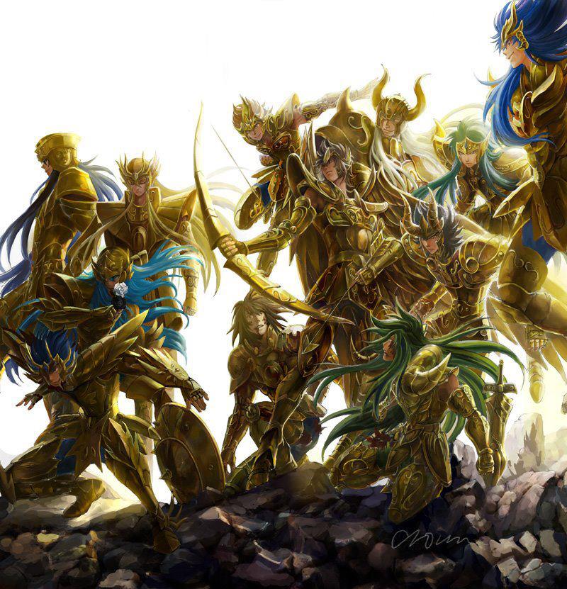 Saint Seiya On Doze Cavaleiros de Ouro ( The Lost Canvas ) Saint Seiya On Doze Cavaleiros de Ouro ( The Lost Canvas )