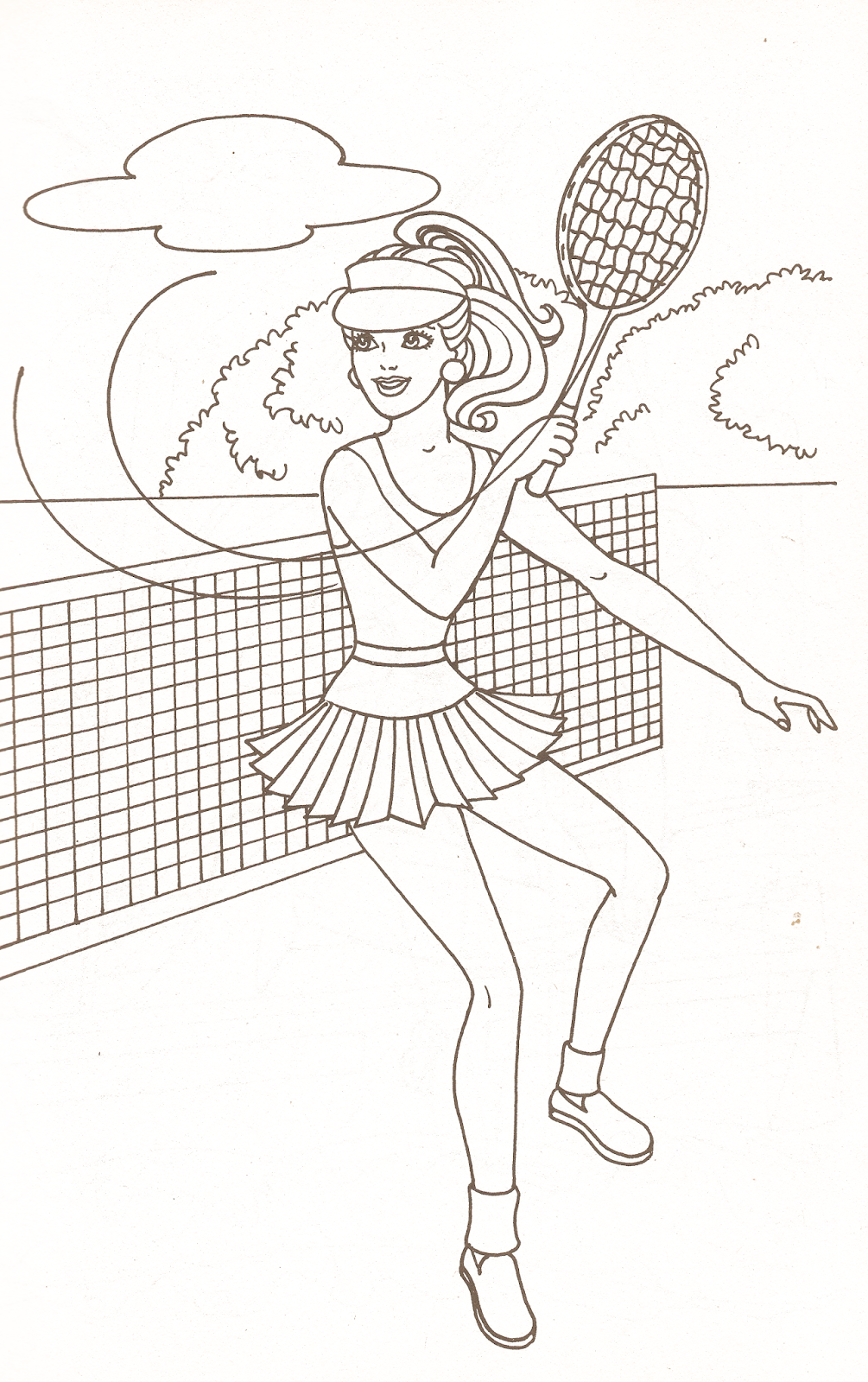 Miss Missy Paper Dolls: Barbie Coloring Pages Part 1