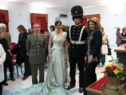 Presentato il vestito di gala della Regina Margherita