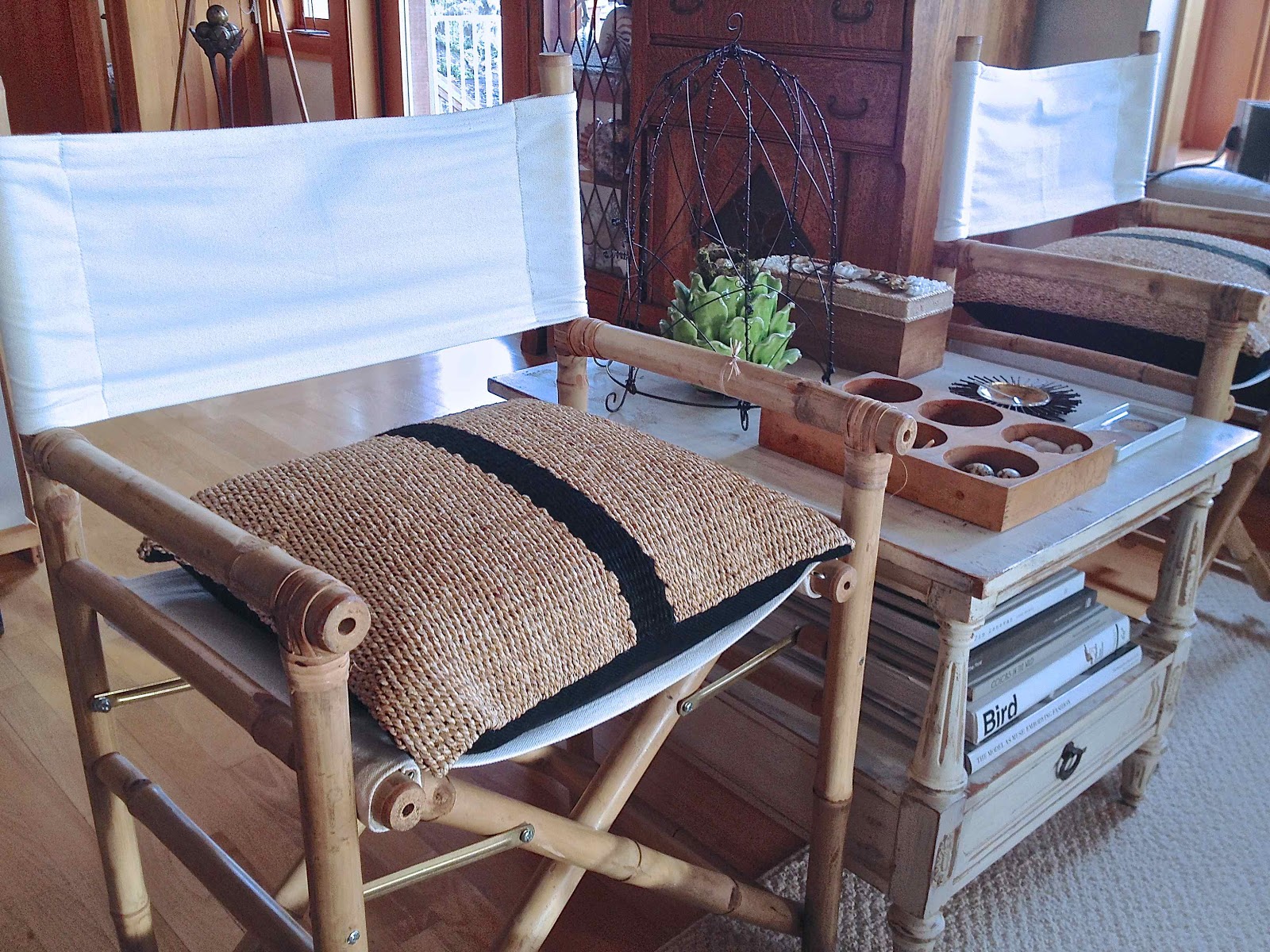 Anchor + Heirloom Jute Pillow Addition.......