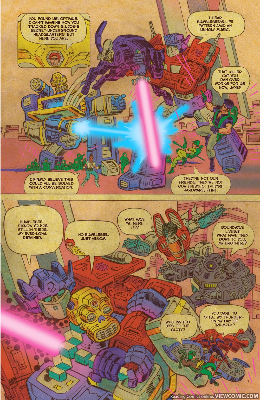 Transformers vs. G.I. Joe chapter 6 page 10