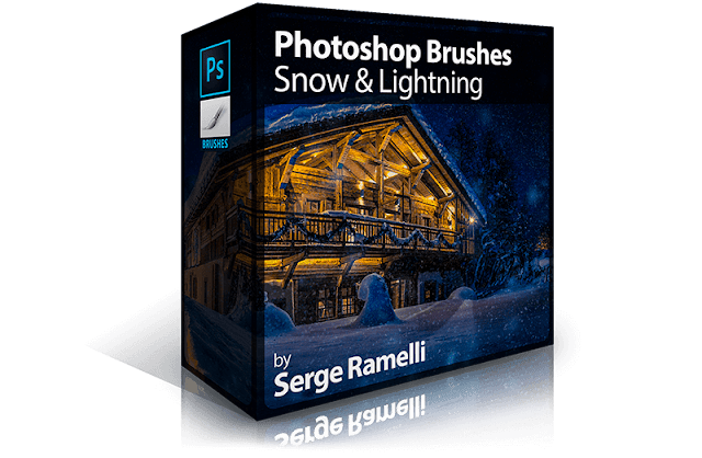 Photoshop Brushes: Snow & Lightning