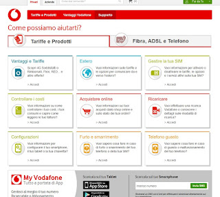 Assistenza Vodafone sito Assistenza Vodafone