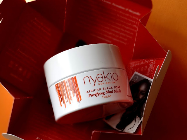 Nyakio Line Smoothing Lip & Eye Cream and African Black Soap Purifying Mud Mask