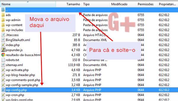 Wordpress . Então, o que fazer para dificultar a localização do wp-config.php?