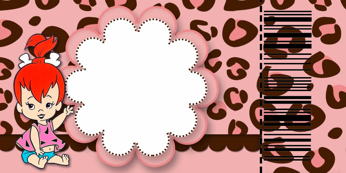 Pebbles: Tarjetas o Invitaciones para Imprimir Gratis. Invitación tipo Ticket Master Gratis.