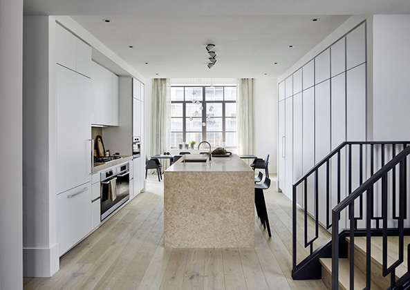 Sophisticated modern luxurious New York penthouse designed by Piet Boon - found on Hello Lovely Studio
