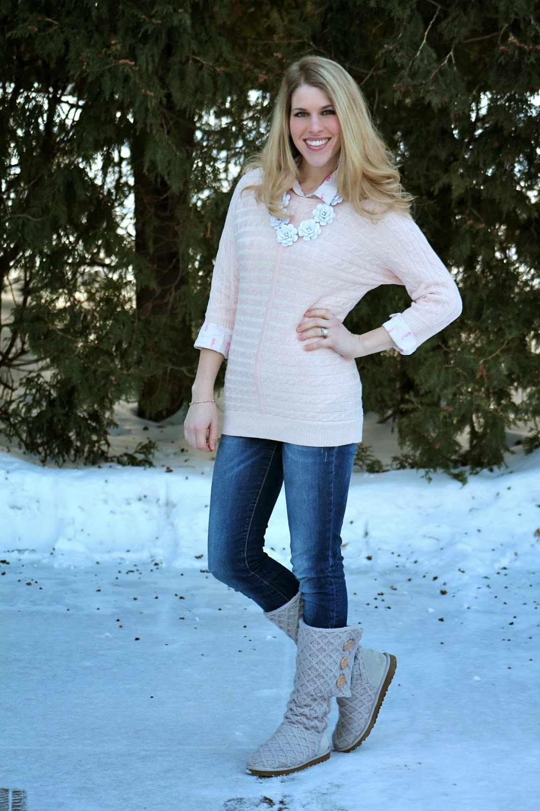 Pink Sweater and Sephora Giveaway! - I do deClaire