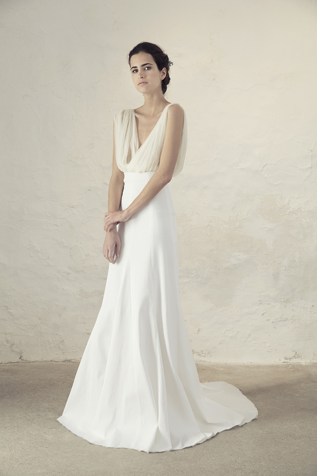cortana vestido novia original romántico bohemio boda blog