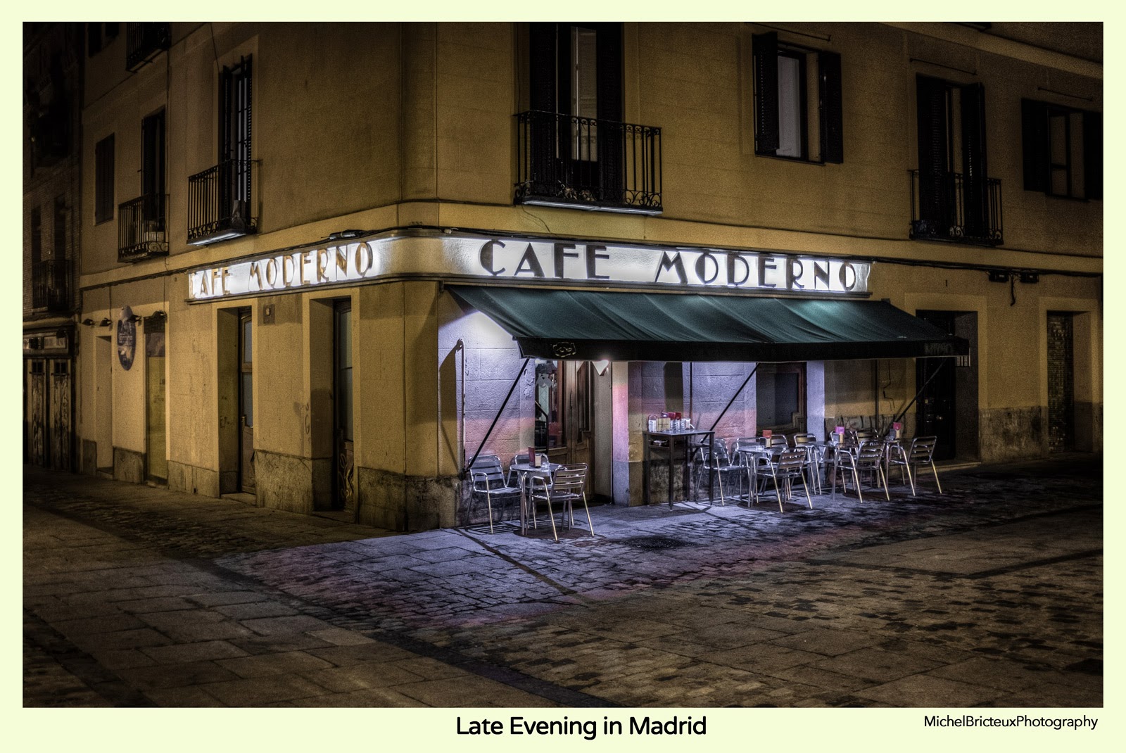 Cafe Moderno, Madrid