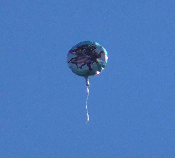 BALLOON IN BLUE