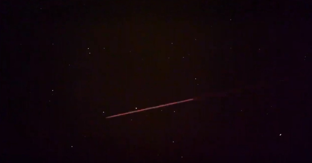 Fastwalker red band of light passes satellite  UFO%2BFastwalker