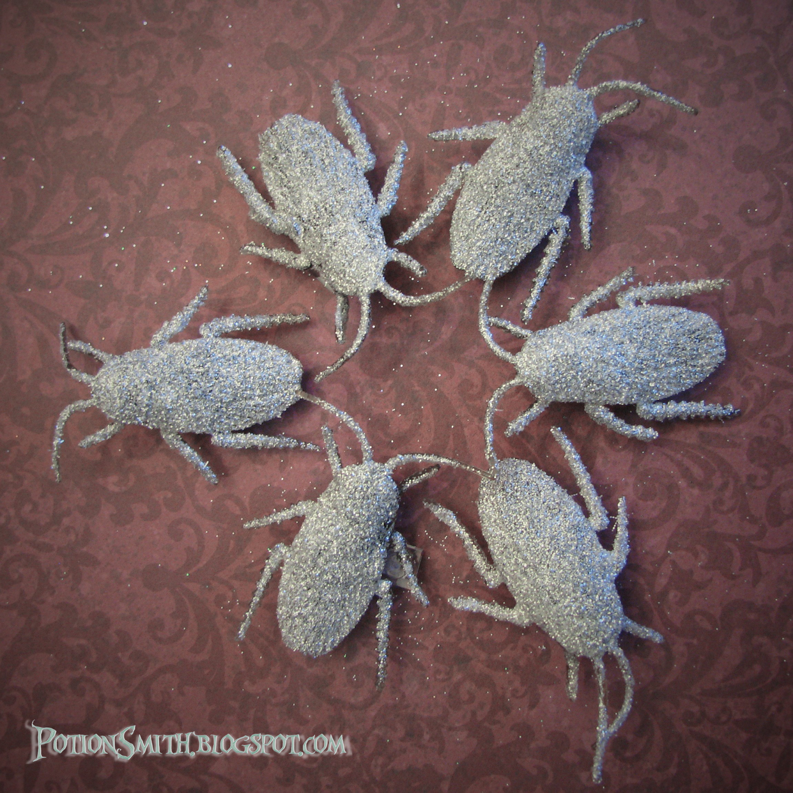 POTIONSMITH Glitter Bugs & Creepmas Cockroaches.