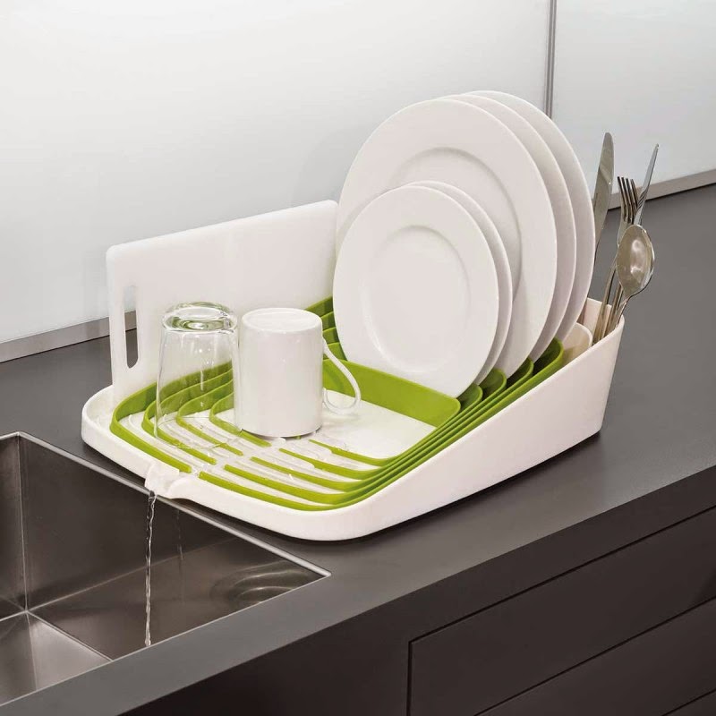54 Model Rak Piring Mungil untuk Meniriskan Peralatan Makan - Rumahku Unik