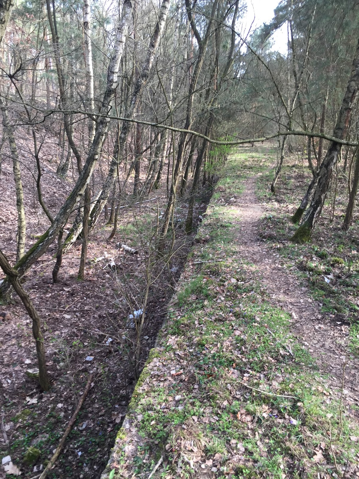 Café Deutschland Geisterbahn SBahnhof Dreilinden