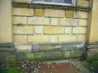 A newly installed wheelchair entrance to All Saints Church
