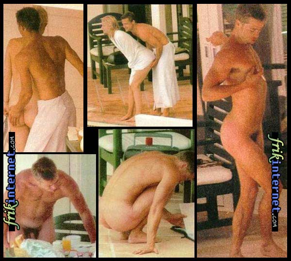 Famous Male Feet: Brad Pitt.