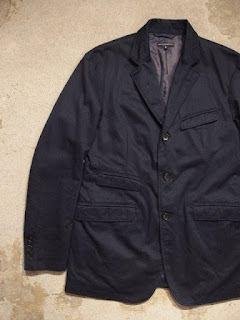 Engineered Garments "Andover Jacket & Cinch Pant in Dk.Navy Chino Twill" Fall/Winter 2016