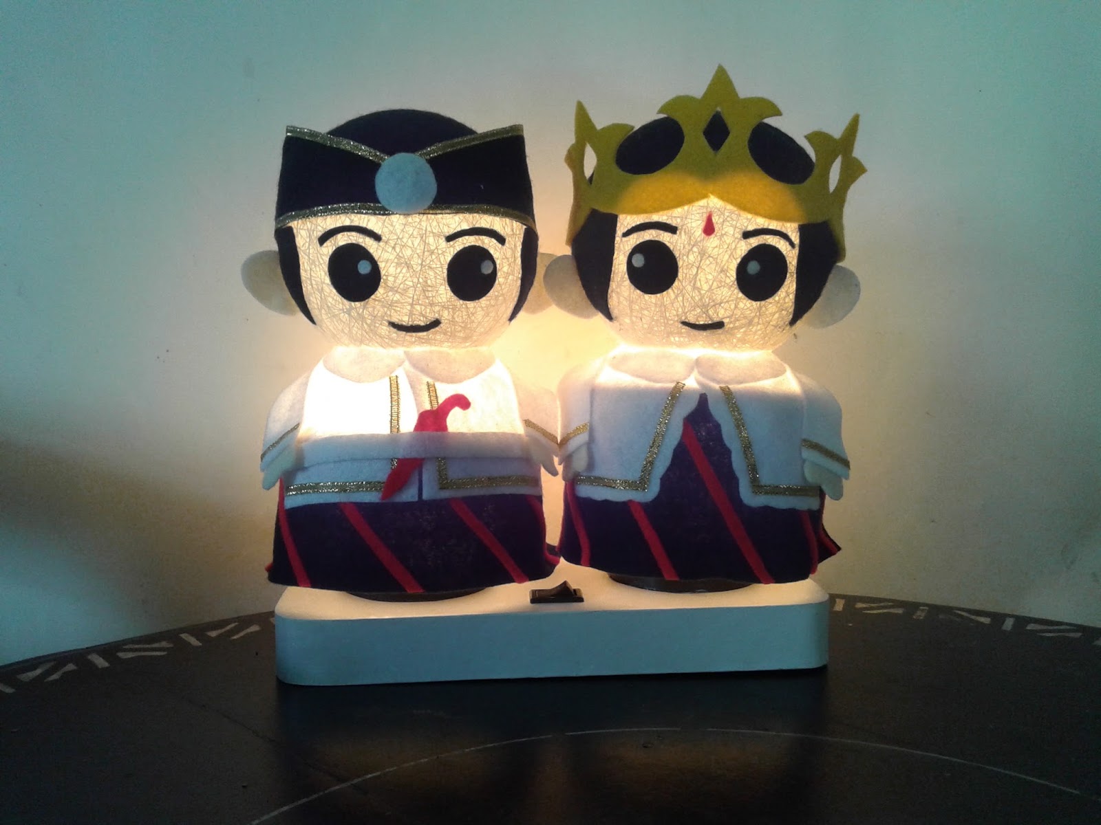 foto pengantin jawa barat tema lampion