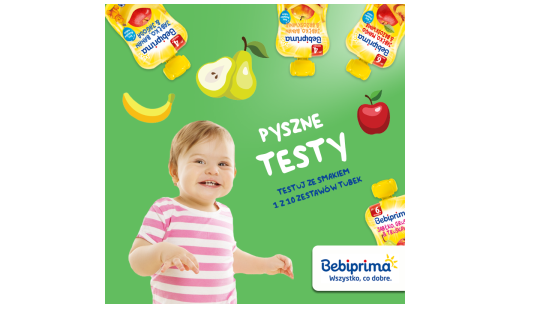 Wygraj owocowe tubki Bebiprima Konkurs