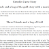Three Friends and a Bag of Gold- English Story