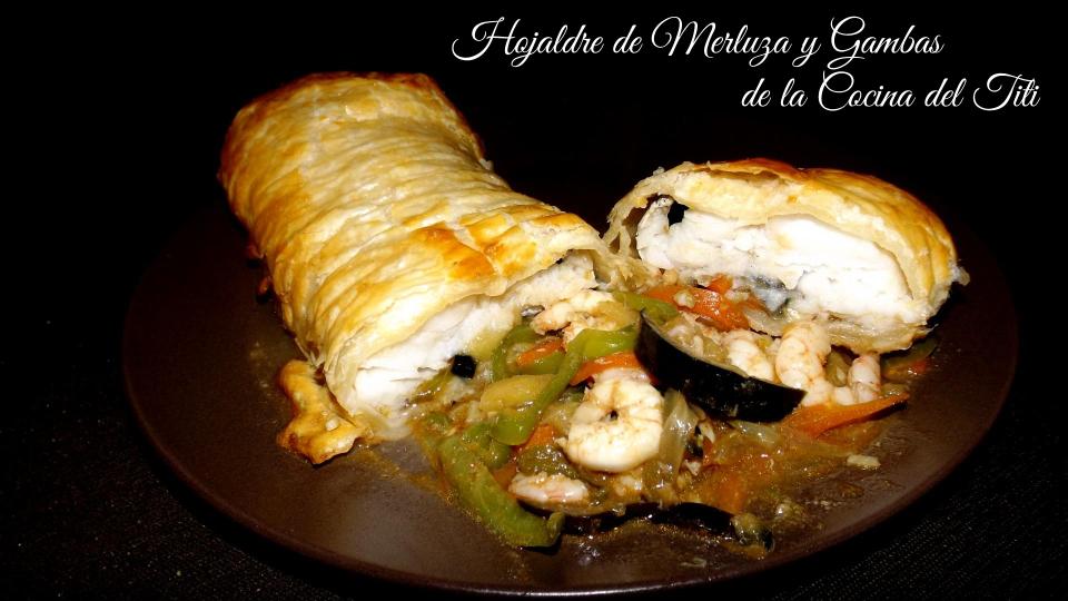 Receta Hojaldre de Merluza y Gambas | Mis Recetas Caseras