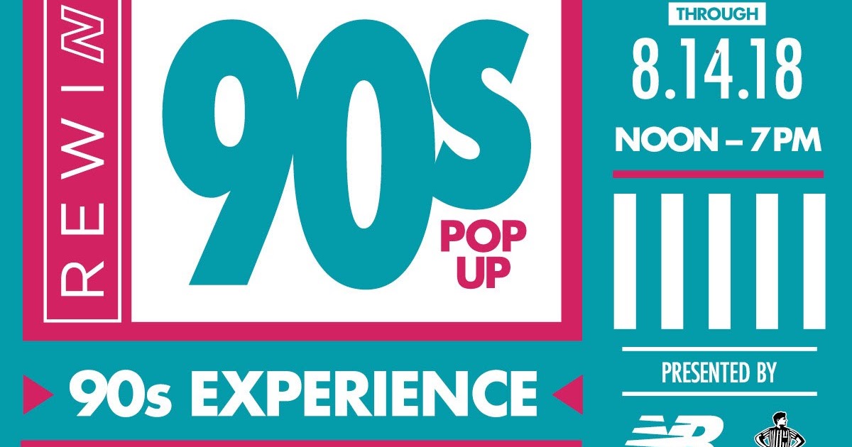 NickALive! New Balance & Foot Locker to Open 90’s Experiential PopUp in L.A.; To Feature
