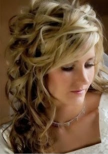 Cute wedding hair style}