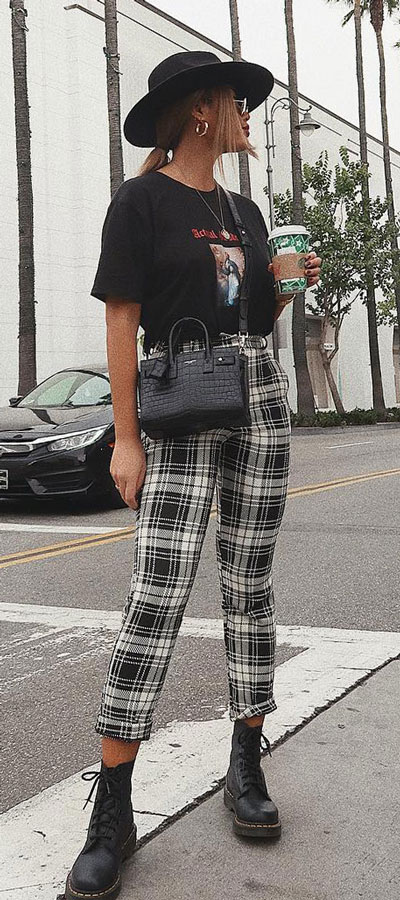 We scoured best Instagram fashion influencers to find these 29 classy spring outfits via higiggle.com | street style trousers | #fashion #springoutfits #style #