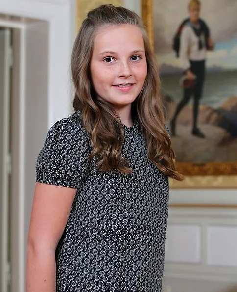 Crown Princess Mette-Marit her daughter Princess Ingrid-Alexandra celebrates 13th birthday
