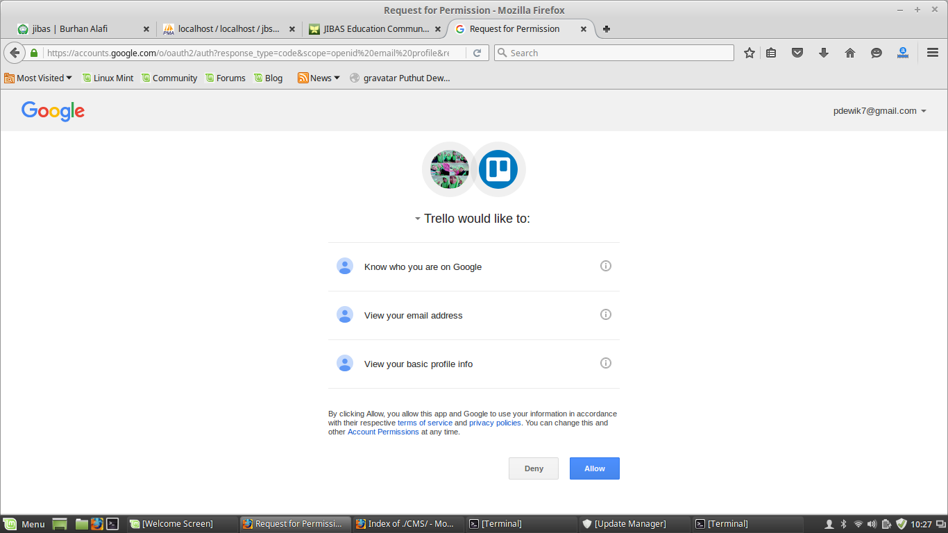 Accounts permissions. Firefox permissions. Firefox permission denied. Firefox permission denied Screen.