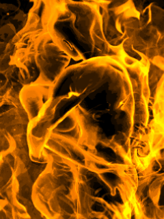 Gif de fuego  Cocina de pueblo