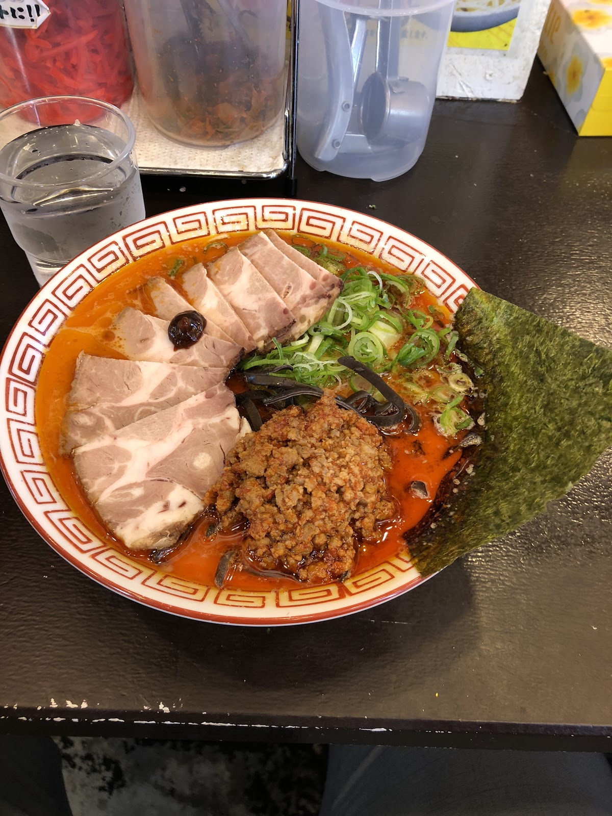 Yokosuka Food Corner Blue Street and Beyond Hakata style Ramen in Yokosuka