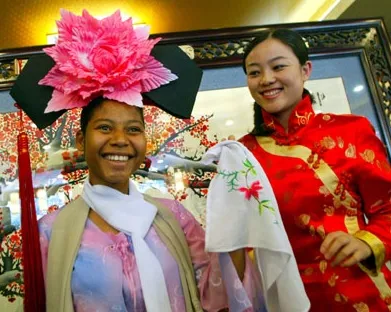 Pate Island China Girl named Mwamaka Sharifu is hailed as the most famous descendent of the shipwrecked Chinese sailors.