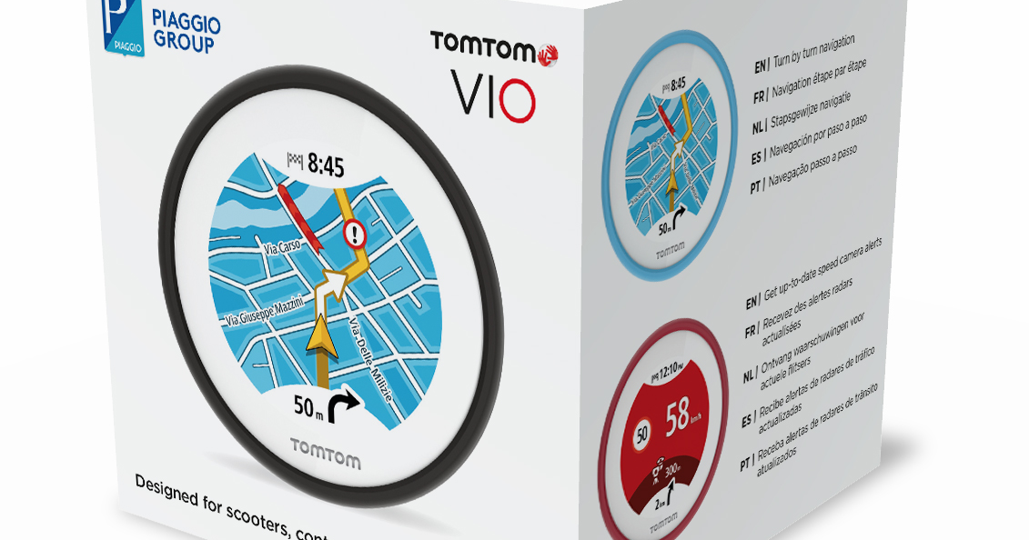 TomTom Vio Piaggio Edition