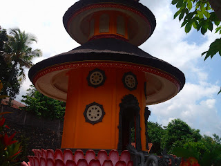 pagoda building at brahmavihara arama