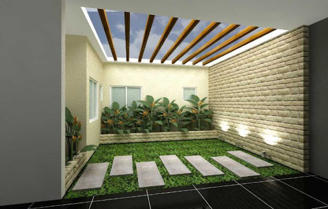 model taman depan rumah minimalis terbaru model taman depan rumah minimalis terbaru