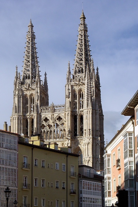 voyages... voyages...: Hiszpania - Katedra w Burgos z zewnątrz